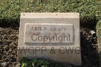 Ismailia War Memorial Cemetery - Cran, Leila